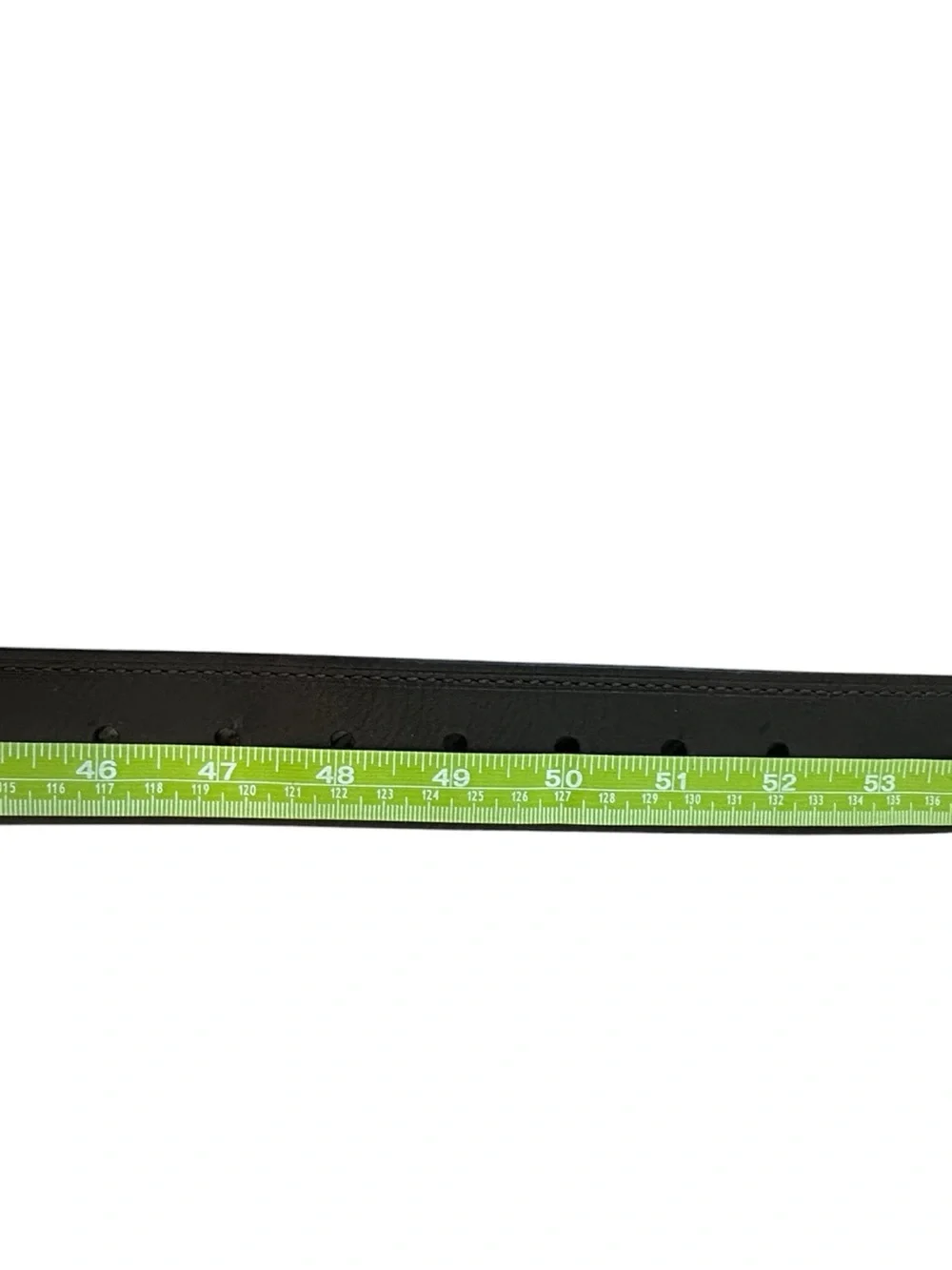 Levi Strauss Brown Leather Men's Belt with Branded Buckle 46-52”